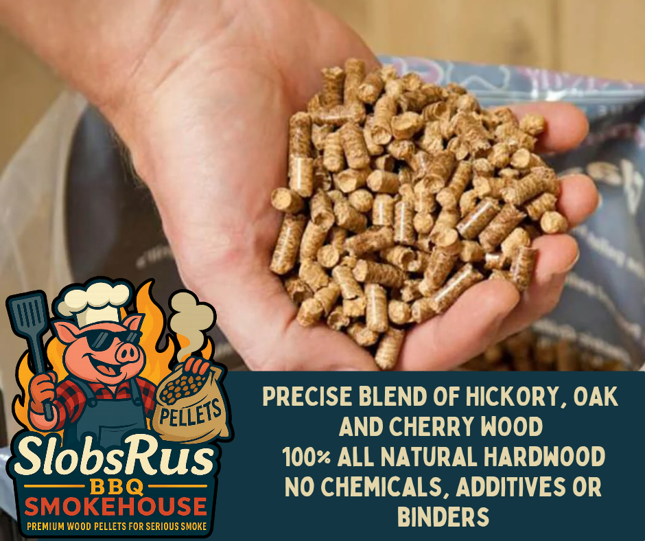 SlobsRus Smokehouse Blend Premium Blend Pellets, 5lbs