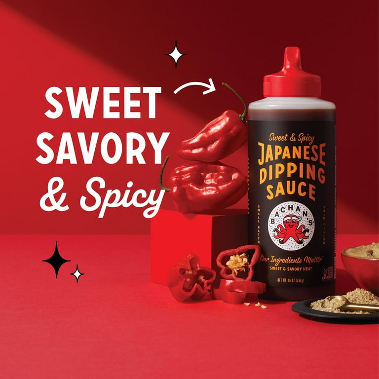 Bachan's Sweet & Spicy Japanese Dipping Sauce, 16oz