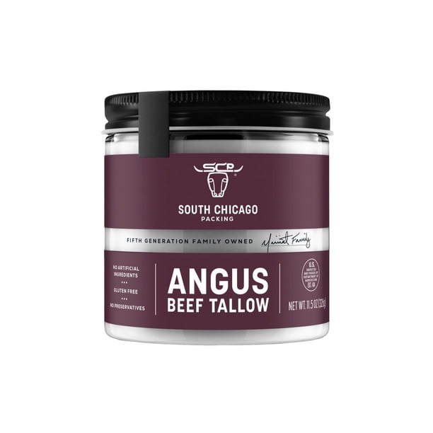 South Chicago Packing Angus Beef Tallow, 11.5 oz. 2pk