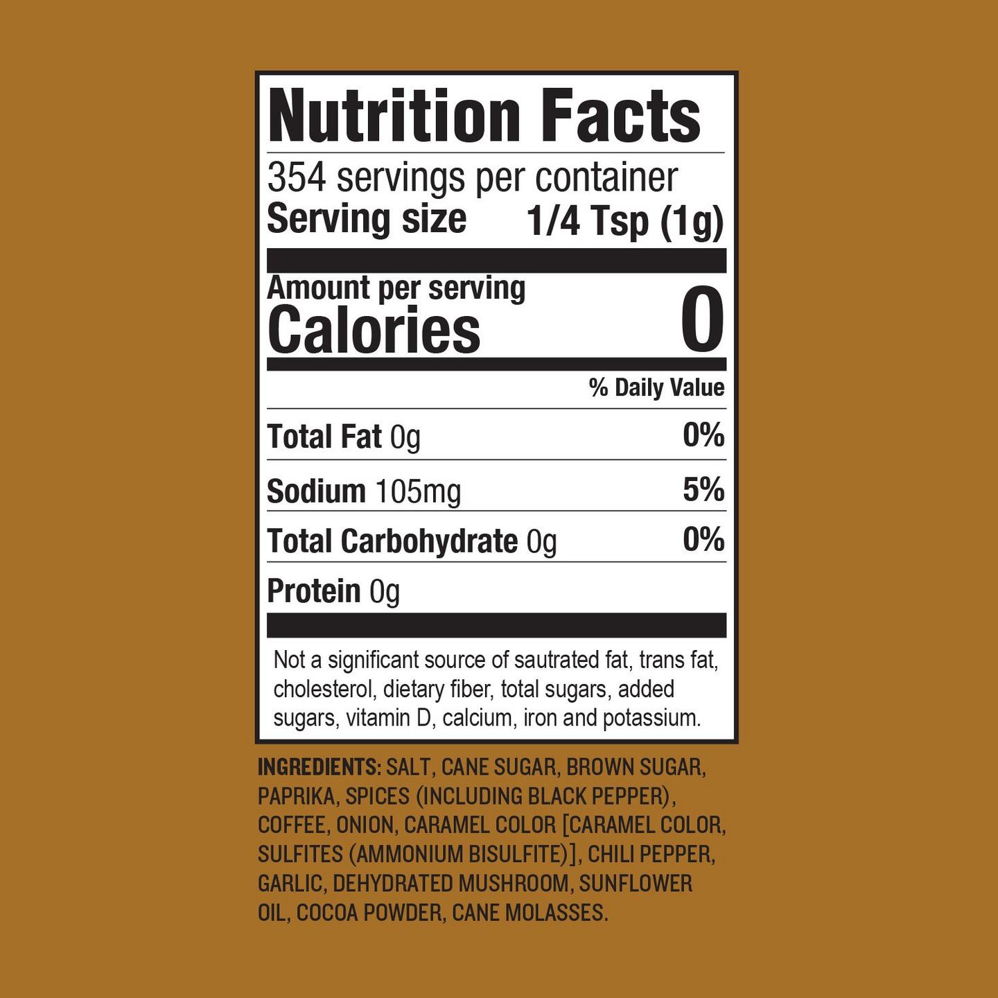 Traeger Coffee BBQ Rub 12.5 oz