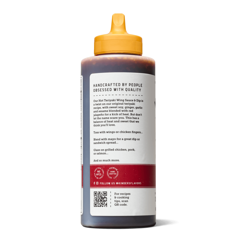 Kinder's Hot Teriyaki Wing Sauce, 15.5oz