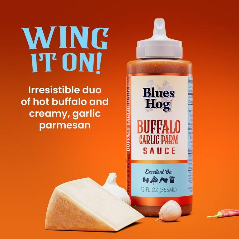 Blues Hog Buffalo Garlic Parm Sauce, 12oz