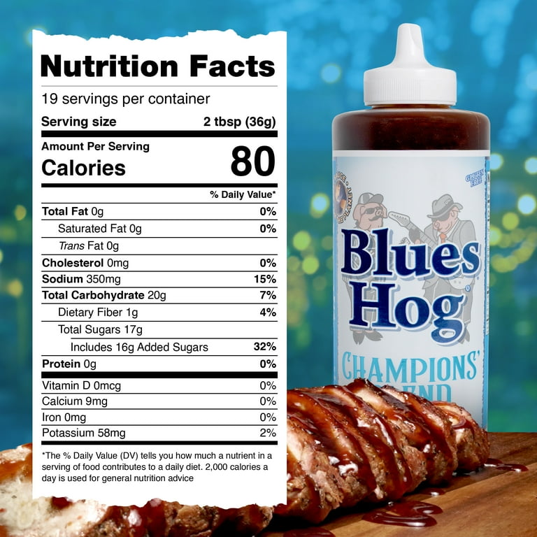Blues Hog Champions' Blend BBQ Sauce 24oz