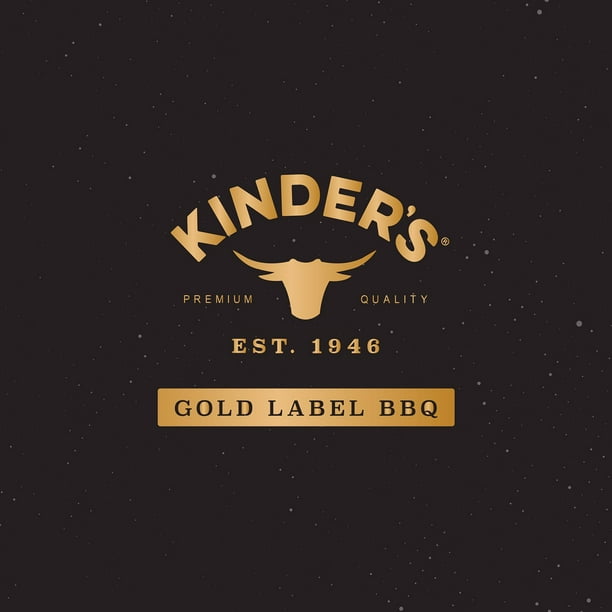 Kinder's Bourbon Apple Gold Label BBQ Sauce, 27.5 oz.