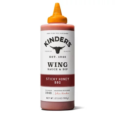 Kinder's Sticky Honey Wing Sauce, 27.5 oz.