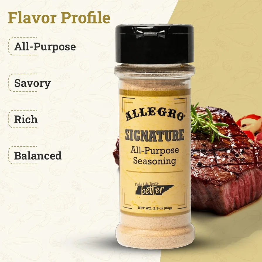 Allegro Signature All-Purpose Seasoning, 2.9 oz