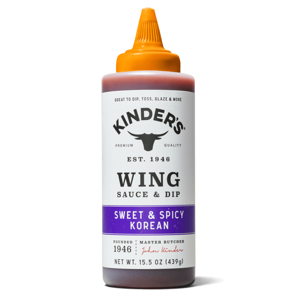 Kinder's Sweet & Spicy Korean Wing Sauce, 15.5oz
