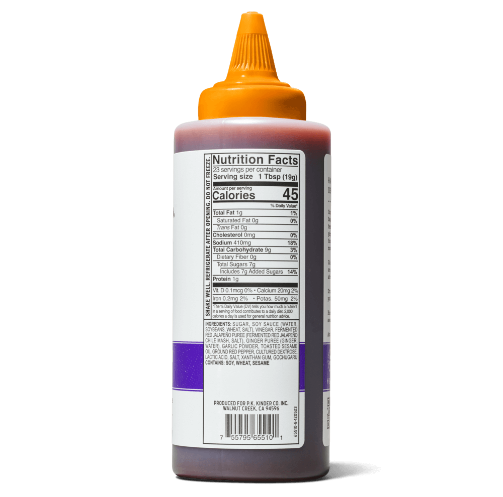 Kinder's Sweet & Spicy Korean Wing Sauce, 15.5oz