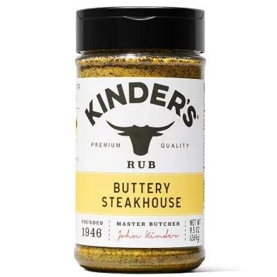 Kinder's Buttery Steakhouse Rub, 9oz - SlobsRus BBQ