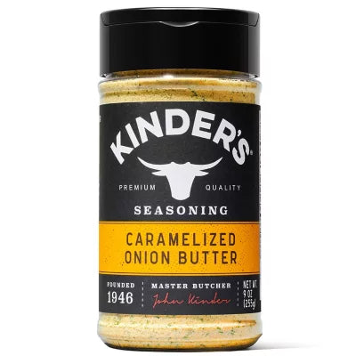 Kinder's Caramelized Onion Butter Seasoning (9 oz.) - SlobsRus BBQ