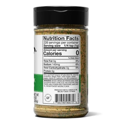 Kinder's Brazilian Steakhouse Seasoning, 8 oz.