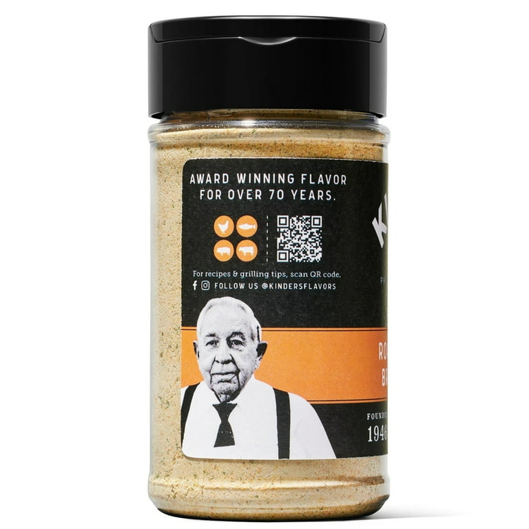 Kinder's Roasted Garlic Brown Butter Seasoning, 9oz - SlobsRus BBQ