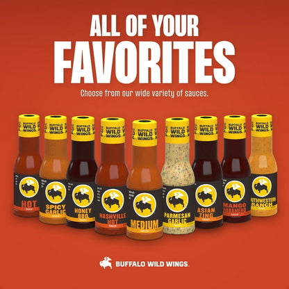 Buffalo Wild Wings Medium Buffalo Sauce, 12 fl. oz.