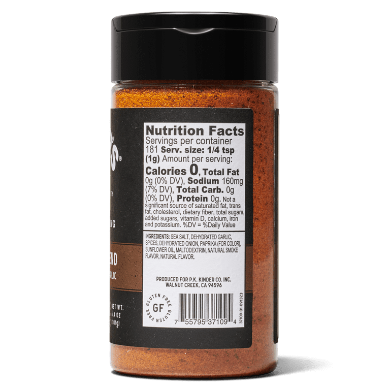 Kinder's Woodfired Blend Seasoning for Grilling, 6.4 oz