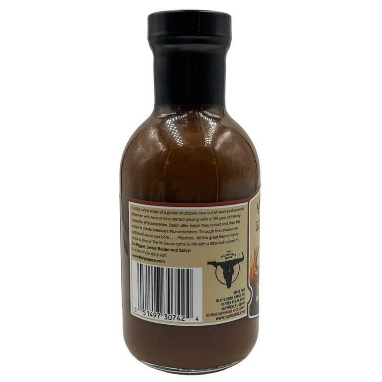 Bear & Burton's The W Sauce - America's Worcestershire All Natural 12oz.