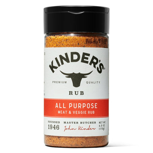 Kinder's All Purpose Meat and Veggie Rub, 6oz - SlobsRus BBQ