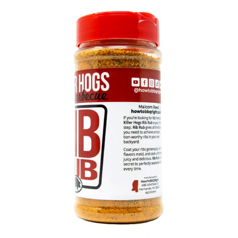 Killer Hogs Rib Rub, 12oz