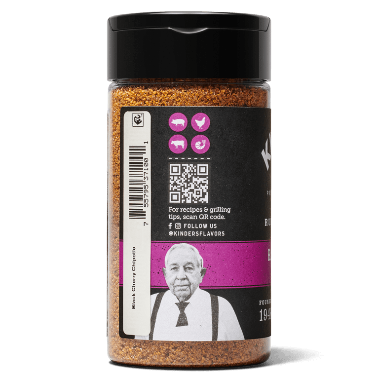 Kinder's Black Cherry Chipotle Seasoning, 6oz