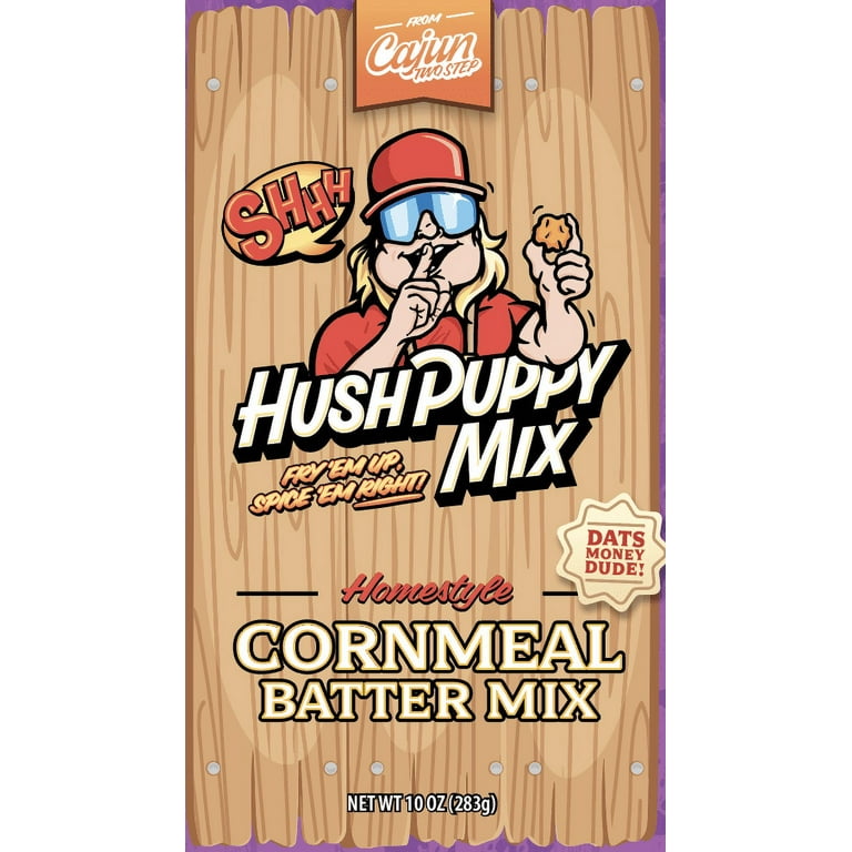 Cajun Two Step Hush Puppy Mix, 10oz