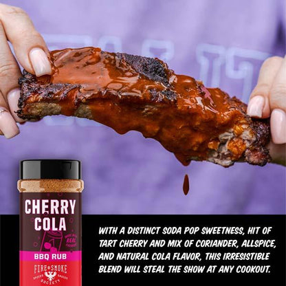 Fire & Smoke Society CHERRY COLA BBQ Rub - SlobsRus BBQ