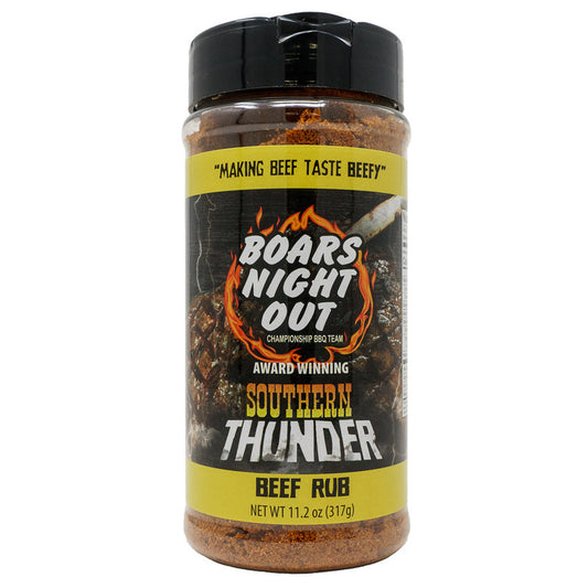 Boars Night Out Southern Thunder Beef Rub, 11oz