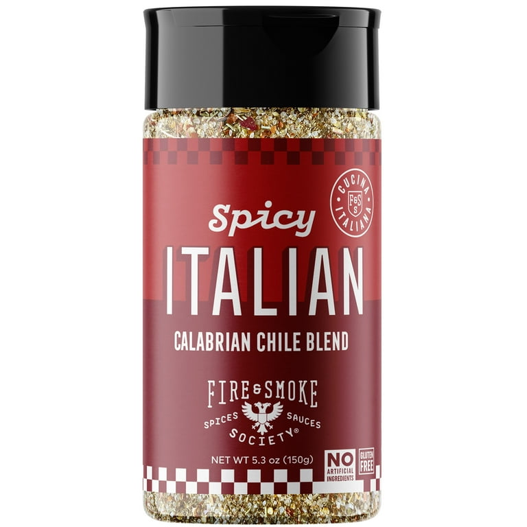 Fire & Smoke Society Spicy Italian Seasoning, 5.3oz