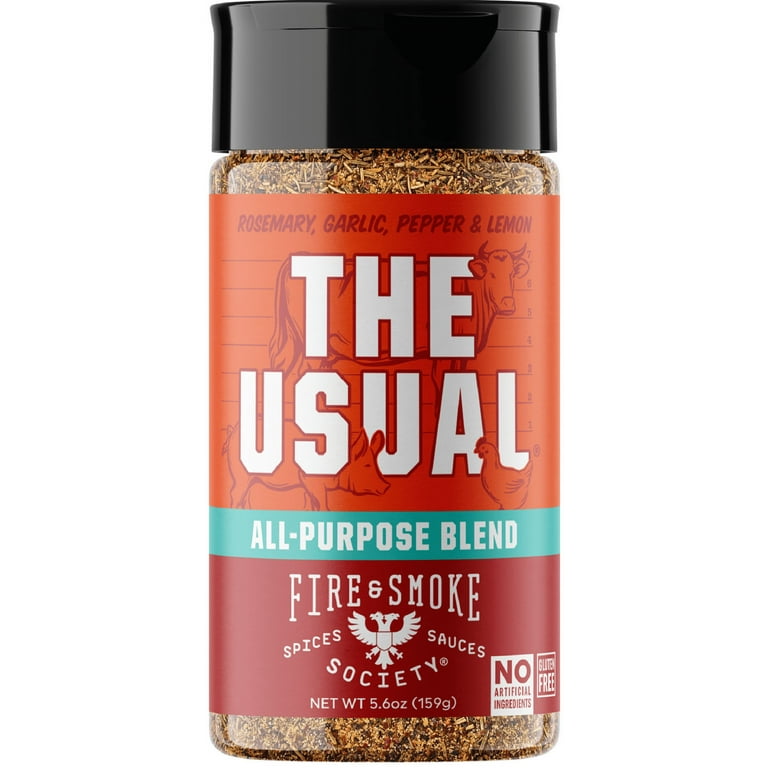 Fire & Smoke Society The Usual Spice Blend, 5.6 Ounce