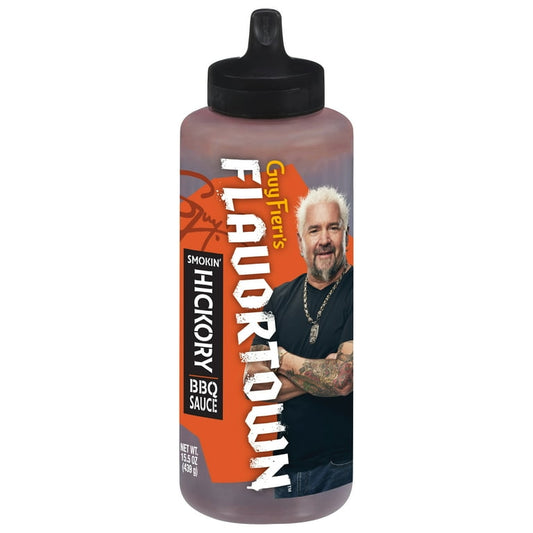 Flavortown Smokin' Hickory BBQ Sauce 15.5 oz