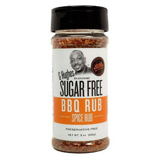 G Hughes Sugar Free Original BBQ Rub, 5 oz