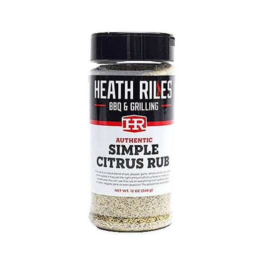 Heath Riles Simple Citrus Barbecue Rub, 12 oz