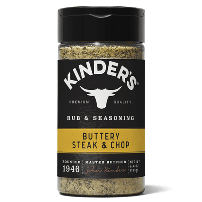 Kinder's Buttery Steak and Chop Seasoning,6.4oz