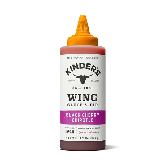 Kinder's Black Cherry Chipotle Wing Sauce, 15oz