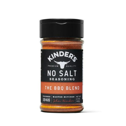 Kinder's No Salt The BBQ Blend Premium Quality Seasoning, 2.3oz - SlobsRus BBQ