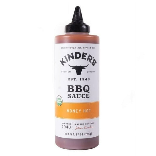 Kinder's Honey Hot Barbecue Sauce, 27 Oz