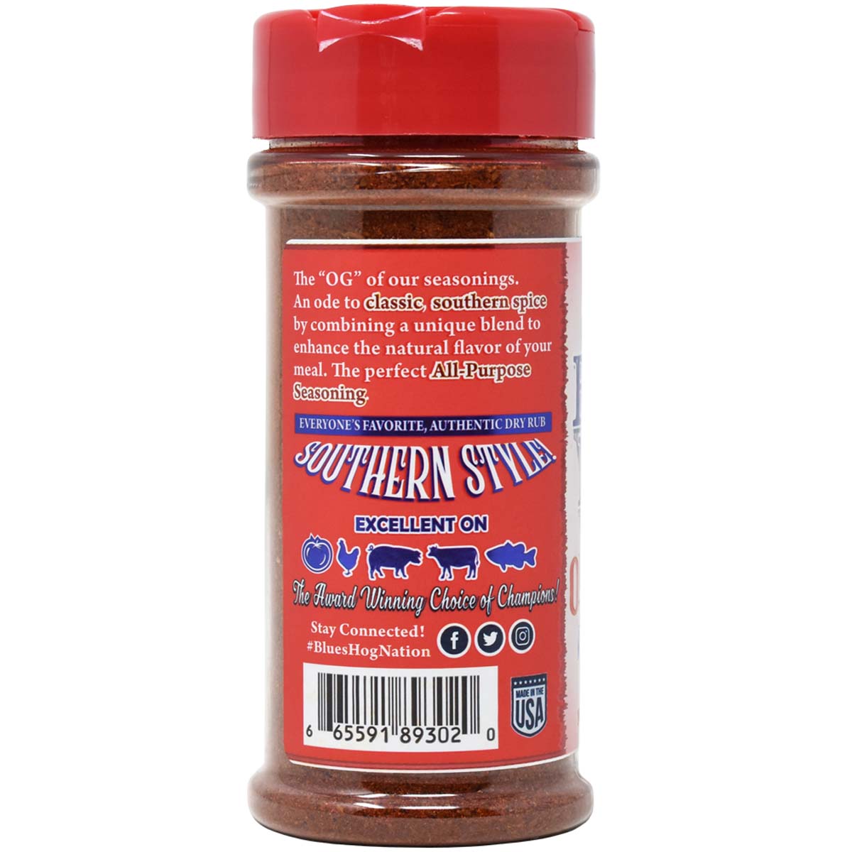 Blues Hog Original Dry Rub Seasoning - SlobsRus BBQ