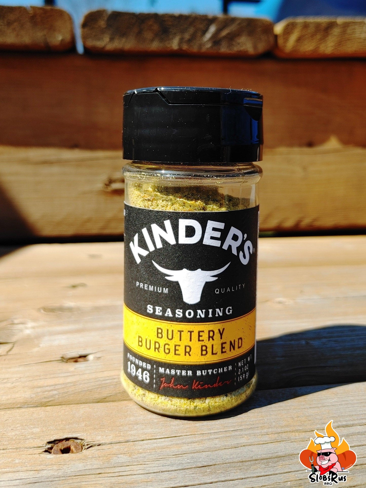 Kinder's Buttery Burger Blend Seasoning, 2.1oz - SlobsRus BBQ