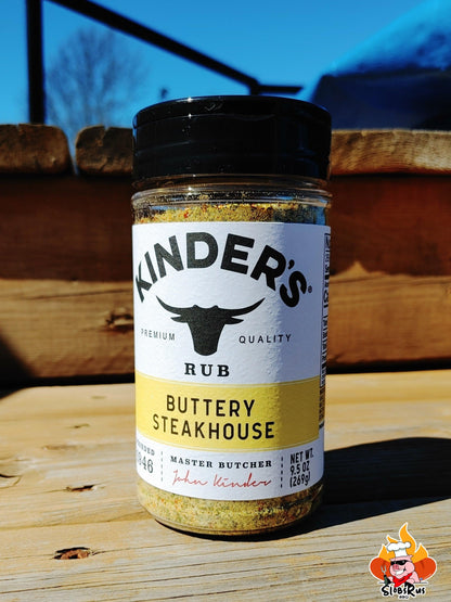 Kinder's Buttery Steakhouse Rub, 9oz - SlobsRus BBQ