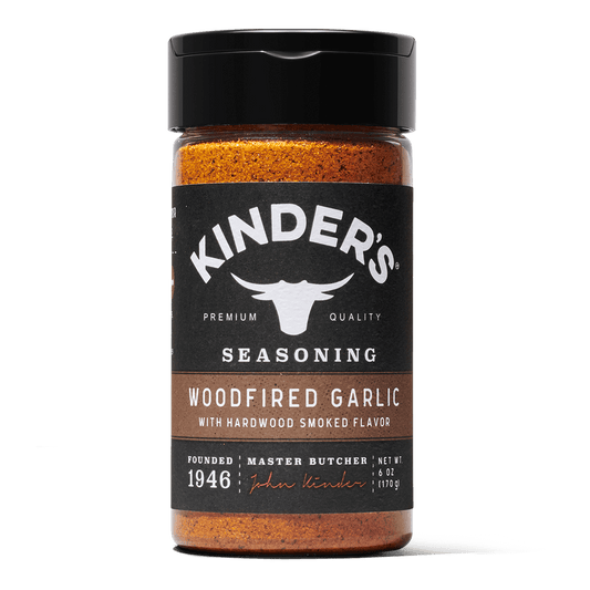 Kinder's Woodfired Garlic Seasoning 9.5oz - SlobsRus BBQ