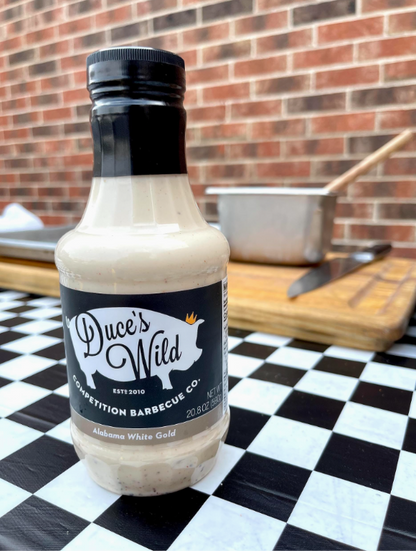 Duce's Wild Alabama White Gold Barbecue Sauce - SlobsRus BBQ