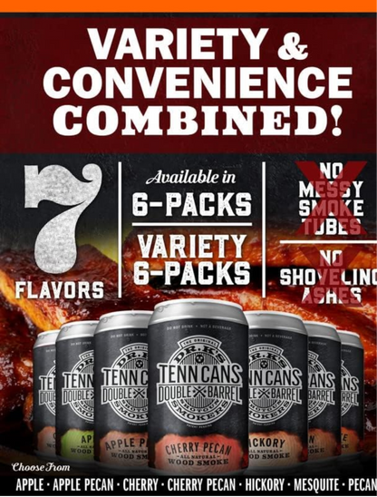 Dr.K’s Tenn Cans All Natural Wood Smoke Apple Variey 6-pack - SlobsRus BBQ