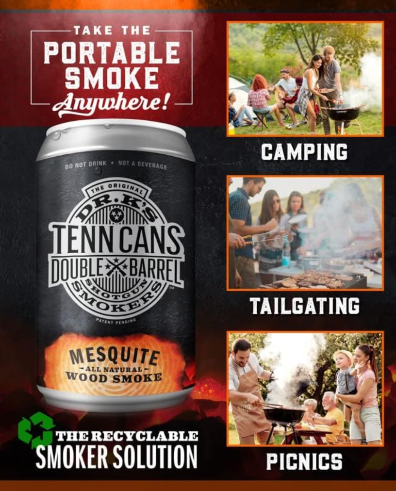 Dr.K’s Tenn Cans All Natural Wood Smoke Hardwood Variety 6-Pack - SlobsRus BBQ