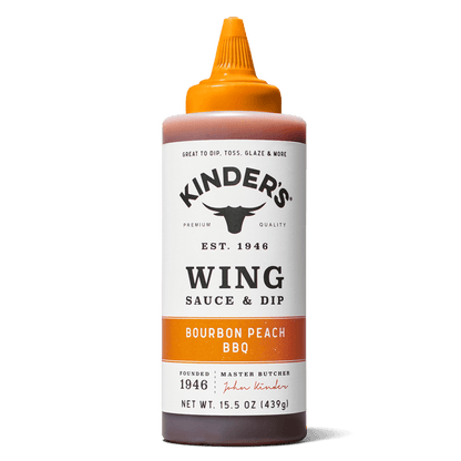 Kinder's Bourbon Peach BBQ Wing Sauce - SlobsRus BBQ