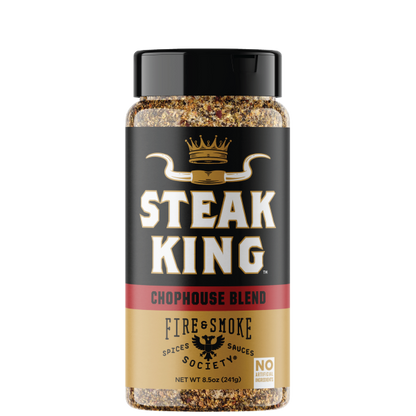 Fire & Smoke Society STEAK KING | Chophouse Blend Seasoning - SlobsRus BBQ