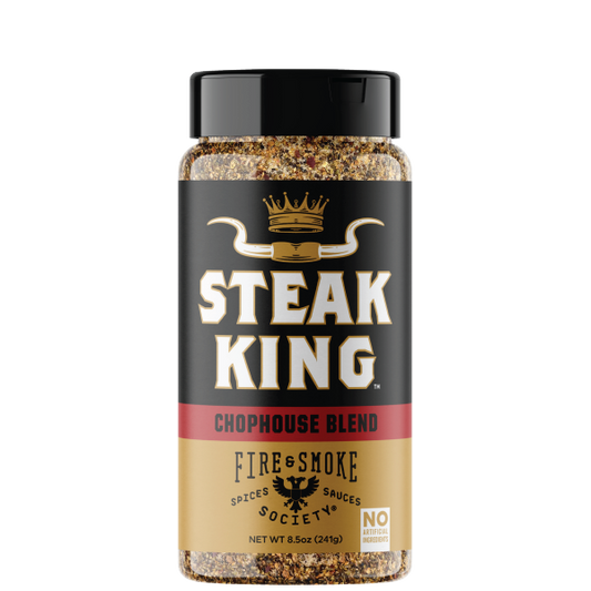 Fire & Smoke Society STEAK KING | Chophouse Blend Seasoning - SlobsRus BBQ