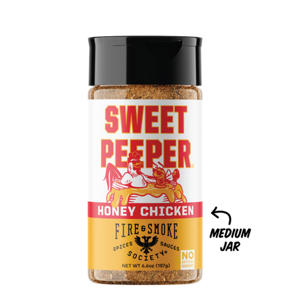 Fire & Smoke Society SWEET PEPPER | Honey Chicken, 6.6oz - SlobsRus BBQ