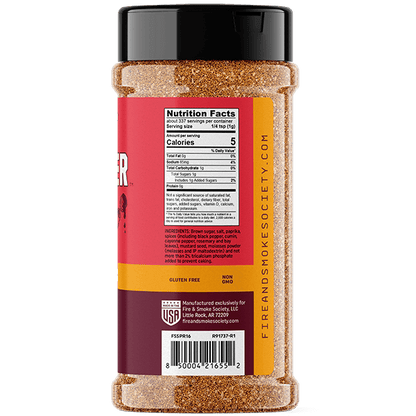 Fire & Smoke Society SWEET PREACHER | Pork Rub - SlobsRus BBQ