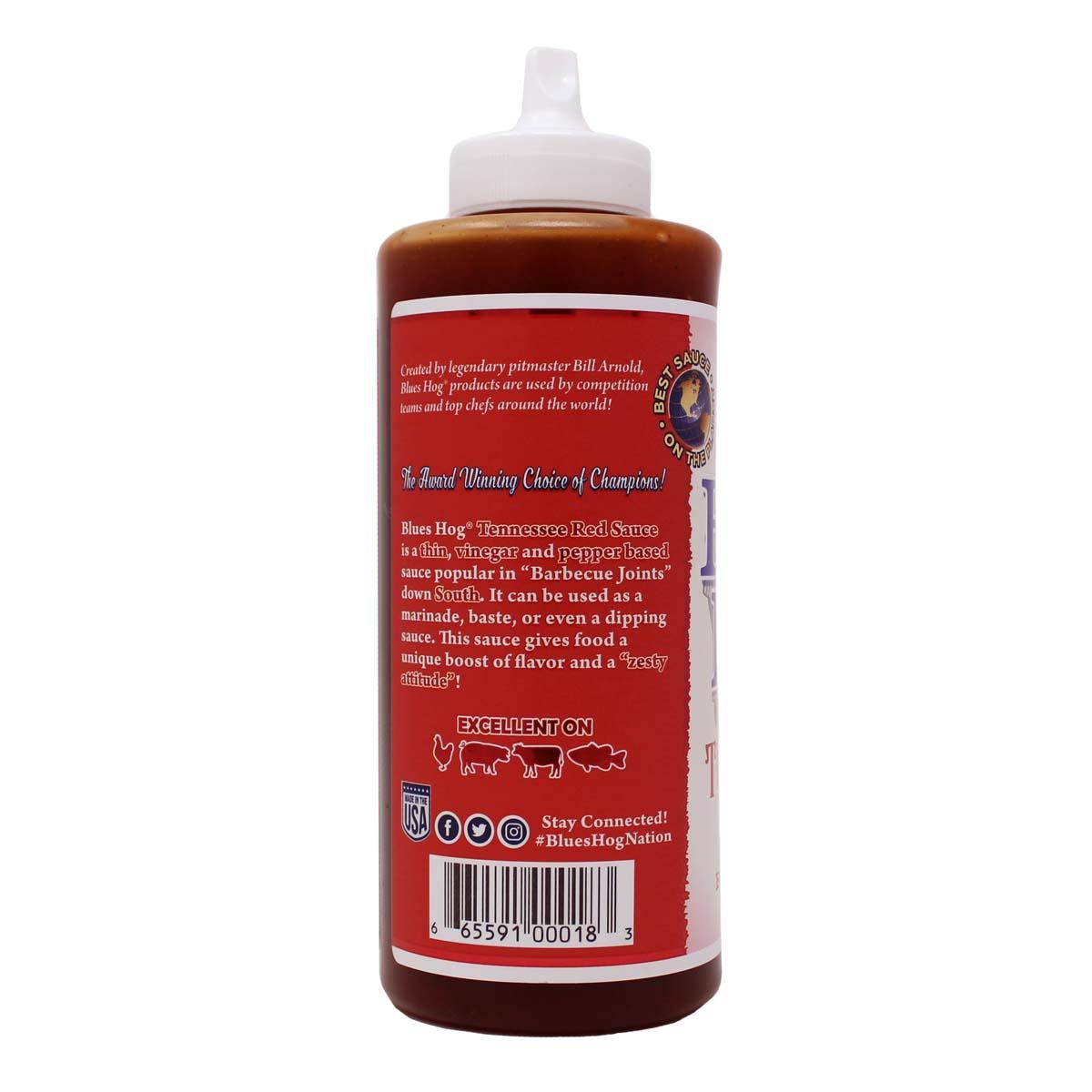 Blues Hog Tennessee Red BBQ Sauce, 25 oz - SlobsRus BBQ