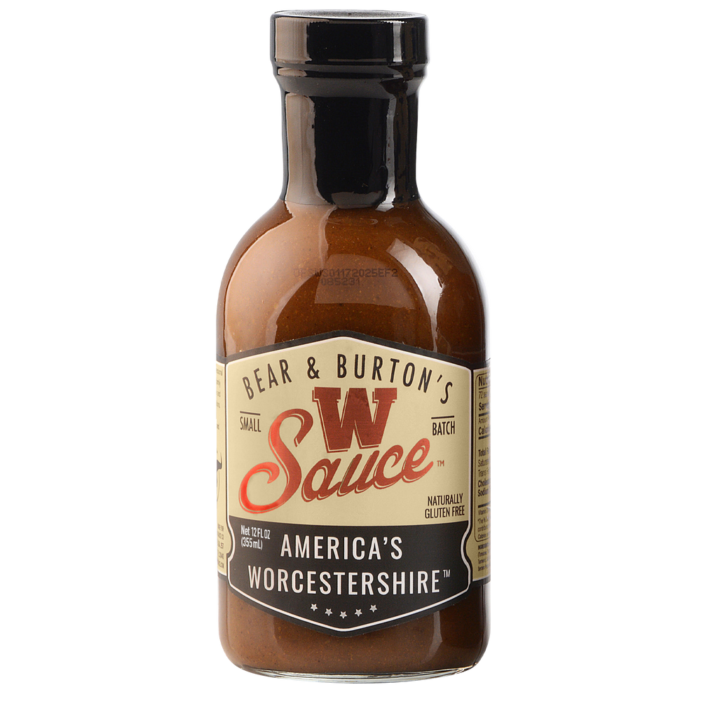 Bear & Burton's The W Sauce - America's Worcestershire All Natural 12oz.