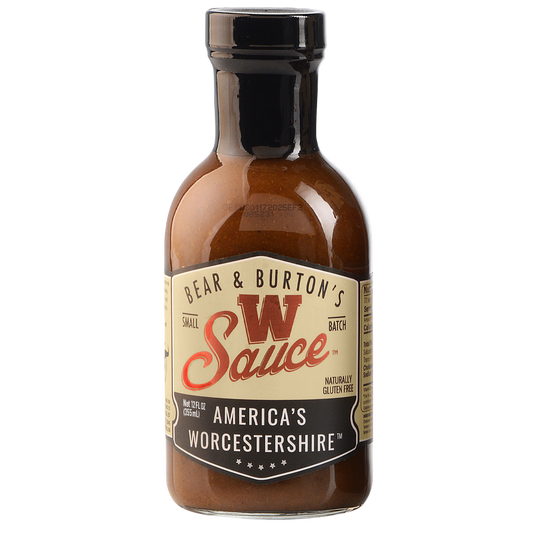 Bear & Burton's The W Sauce - America's Worcestershire All Natural 12oz.