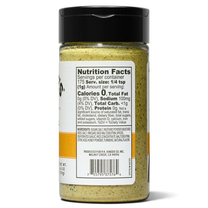 Kinder's Honey Mustard Seasoning, 6.2 oz